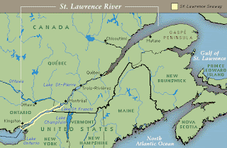 Online Maps: St. Lawrence River Map